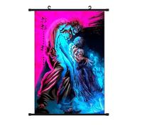Jilijia BAKI Anime PictureScroll Paintings Hanma Baki/Hanma Yujiro/Jack Hanma Poster à suspendre Décoration murale Images Décoration d'intérieur