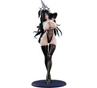 Jilijia Black Sister/Bunny Figurine de nonne noire Modèle d'illustration