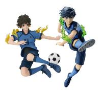 Jilijia BLUE LOCK Figurine Anime Bachira Meguru Figure Isagi Yoichi Figurine d'action Anime Modèle Statue Figure Bureau Ornements Maison Voiture Décoration