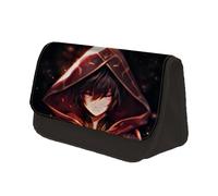 Jilijia Code Geass - Trousse à crayons Lelouch of The Rebellion - Avec double fermeture éclair - Grande capacité - Sac de rangement pour stylos - Pour adolescent, garçon et fille, Type 3, 22x13x7.5CM,