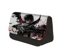 Jilijia Code Geass - Trousse à crayons Lelouch of The Rebellion - Avec double fermeture éclair - Grande capacité - Sac de rangement pour stylos - Pour adolescent, garçon et fille, Type 9.,