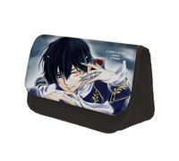 Jilijia Code Geass - Trousse à crayons Lelouch of The Rebellion - Avec double fermeture éclair - Grande capacité - Sac de rangement pour stylos - Pour adolescent, garçon et fille, Type 5, 22x13x7.5CM,