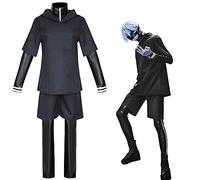 Jilijia Costume de cosplay Tokyo Ghoul Kaneki Ken pour Halloween (unisexe)