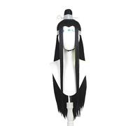 Jilijia Costume de cosplay Wei Wuxian/Lan Wangji - Tenue d'Halloween - Culture démoniaque - Cosplay - Costume ancien Hanfu avec perruque