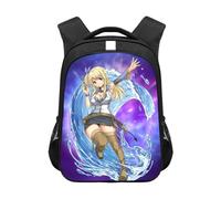 Jilijia Fairy Tail Sac à dos d'école Natsu Dragneel Anime 3D Impression 3D Sac à dos de voyage Sac à dos d'école pour adolescents/adultes/personnes d'âge moyen, Type 10., 30.5*16*44CM