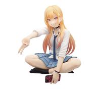 Jilijia Figurine de manga Kitagawa Marin assise - 10 cm - Uniforme - Figurine de manga de filles - Modèle de collection - Décoration pour la maison et le bureau