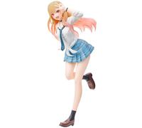 Jilijia Figurine My Dress Up Darling Figure Kitagawa Marin Action Figure Uniforme Girl Model Statue Statue Ornements de bureau Décration
