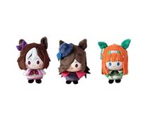 Jilijia Figurines en peluche Anime Riz Shower/Silence Suzuka/Semaine spéciale Poupée en peluche douce Sac d'école Portefeuille Pendentif Charm Mini câlin Oreiller Décoration Cadeaux de collection