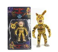 Jilijia FNAF Figurine Five Night Game Modèle Statue de Sécurité Fazbear Piazzaria Bonnie Chica Springtrap Action Figurine Ornements Cadeaux