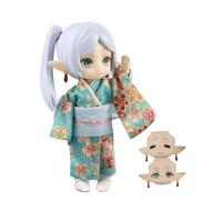 Jilijia Frieren Figure Himmel Fern Anime Figurine d'action visage interchangeable articulations mobiles modèle avec vêtements en tissu véritable Super Action Collection Cadeaux 14 cm
