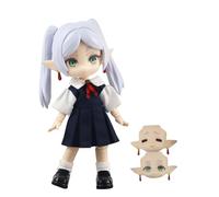 Jilijia Frieren Figure Himmel Fern Anime Figurine d'action visage interchangeable articulations mobiles modèle avec vêtements en tissu véritable Super Action Collection Cadeaux 14 cm