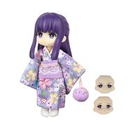 Jilijia Frieren Figure Himmel Fern Anime Figurine d'action visage interchangeable articulations mobiles modèle avec vêtements en tissu véritable Super Action Collection Cadeaux 14 cm