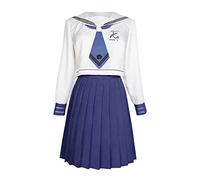 Jilijia Game Kamisato Ayato Costume Cosplay Kamisato Ayaka Uniforme Halloween Tenue pour fête Anime Exposition, Kamisato Ayaka, S