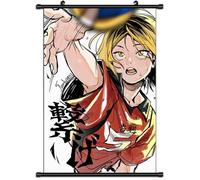 Jilijia Haikyuu Anime Scroll Paintings Hinata Shoyo/Tobio Kageyama Poster Mural Art Prints Tapisserie Décoration Photos Décoration d'intérieur