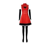 Jilijia Hazbin Costume Charlie Morningstar Robe rouge pour cosplay, Halloween, déguisement de cosplay