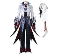 Jilijia Jilija Fatui/Arlecchino Cosplay Costumes jeux uniformes vestes pantalons perruques costumes anime personnages complets Halloween orgie thème Party unisexe set