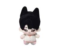Jilijia Jinu Oreiller en peluche avec pendentif en forme de personnage d'anime Romance/Abby/Mystère doux rembourré Mini coussin cartable Accessoires pour les fans 10 cm