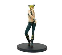 Jilijia JoJo's Super Anime Personnage Cujoh Jolyne debout en PVC Figurine d'action Statue de bureau Décoration de bureau Cadeau de collection 17 cm