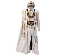 Jilijia Lelouch Lamperouge CC Costume de personnage de l'anime Ensemble complet Costume de jeu de rôle Halloween Carnaval Tenue pour homme et femme