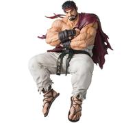 Jilijia Master-Ryu Statue de figurine - Figurine Master-Ryu en pose assise, modèle de style de combat de personnage de jeu en PVC Anime Figurine d'action de bureau Décoration cadeau Collectionnable 14