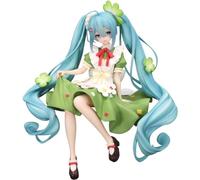 Jilijia Miku figurine fille anime fée des herbes figurine assise modèle PVC pièce de collection décoration de table cadeau d'anniversaire pour les fans d'anime 14 cm