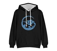 Jilijia Mo Dao Zu Shi Sweat à capuche imprimé 3D pour homme et femme, Wei Wu Xian/LAN Wang Ji Anime Cosplay Sweat-shirt à manches longues, Type 1, XXL