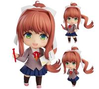 Jilijia Monika Figurine Anime Yuri Action Figurine Dessin Animé Visage Interchangeable Modèle avec Accessoires Statue Anime PVC Collection Figurines Décoratives de Bureau