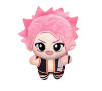 Jilijia Natsu Dragneel Peluche Lucy Heartfilia Erza Scarlet Anime Peluche 10 cm Mini Hug Oreiller Cartoon Figurine Portefeuille Pendentif Charme Décoration Cadeaux