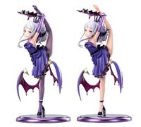 Jilijia Sorasaki Hina Figurine Violet Robe Danse Modèle Statue 2 Pcs