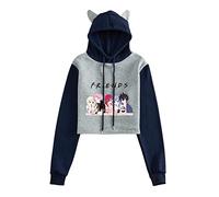 Jilijia Sweat à capuche Fairy Tail Lucy/Toga Himiko/Midoriya Izuku/Asui Tsuyu Anime Academia MHA Sweat-shirt à capuche oreilles de chat Manga Cartoon Hoodies, Type 6, S