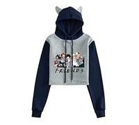 Jilijia Sweat à capuche Fairy Tail Lucy/Toga Himiko/Midoriya Izuku/Asui Tsuyu Anime Academia MHA Sweat-shirt à capuche oreilles de chat Manga Cartoon Hoodies, Type 3, S