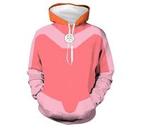 Jilijia Sweat à capuche Invincible Mark Grayson Costume de Cosplay Atom Eve Halloween Carnaval Impression 3D Super-héros Anime Sweatshirt Pullover, M