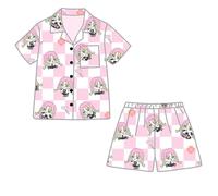 Jilijia Tomioka Giyuu Ensemble pyjama Rengoku Kyoujurou/Hashibira Inosuke Costume de cosplay T-shirt et short Vêtements d'intérieur d'été pour homme et femme