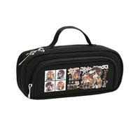 Jilijia Trousse à crayons Anime Dazai Osamu Nakahara Chuuya - Imprimé dessin animé BSD - Grande capacité - Pour adolescents - Grande capacité - Pour l'école et le bureau, Type 6, 21*6*9cm, Trousses à