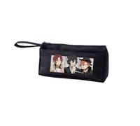 Jilijia Trousse à crayons Nakano Ichika/Nakano Nino/Nakano Miku de grande capacité avec imprimé dessin animé, cadeau créatif pour garçons, filles, adolescents, Type 1, 21*9.5*4.7cm, Trousses à crayons