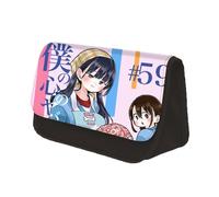 Jilijia Trousse à crayons The Dangers in My Heart - Trousse à crayons - Sac à crayons - Sac Kyotaro Ichikawa - Sac de rangement pour figurines d'anime, Type 15, 22x13x7.7cm