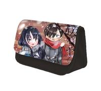 Jilijia Trousse à crayons The Dangers in My Heart - Trousse à crayons - Sac à crayons - Sac Kyotaro Ichikawa - Sac de rangement pour figurines d'anime, Type 17, 22x13x7.9cm