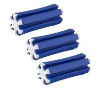 JILILAL 3PCS Golf Club Carrier, Holds up to 6 Golf Clubs, Keeps Your Clubs Visible, Clean and Dry, Quality Golf Club Holder(Blue-White)