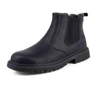 JILILAL Work Safety Shoes, Labour Insurance Shoes, Smash and Puncture Resistant Steel Toe Boots, Comfortable Outdoor Adventure Protection Footwear(Black,44.5 EU)