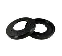 JILINWEI Lot de 2 caches de moyeu de Moteur pour Luba, kit d'étanchéité pour Mammotion Luba, Retirer Les Protections latérales sous Le Luba, Noir