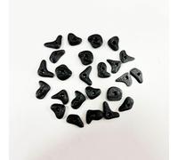 JILINWEI Lot de 24 supports muraux d'escalade pour dragons barbu, reptiles, 6 poignées murales d'escalade de tailles multiples pour dragons barbu, accessoires de réservoir, noir