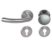 Jillian alpertec inoxydable-r pour wohnungseingangstüren pZ dIN gauche, 32851663 r de la marque haeusler-shop poignée de porte