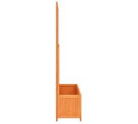 JILL'S BAC A FLEUR - Cache-pot de jardin(1 PC) - Jardinière pour Plantes à treillis jardin Marron 70x30x135cm - bois de sapin b23095