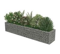 JILL'S BAC A FLEUR - Cache-pot de jardin(1 PC) - Lit surélevé à gabion - Acier galvanisé 270x50x50cm b8897671698807