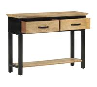 JILL'S - Console Meuble - charge 20 kg - Table console - VIDAXL - 110x30x75cm - Bois de manguier massif brut OCT49076287