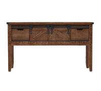 JILL'S - Console Meuble - charge 20 kg - Table console - VIDAXL - Bois massif de sapin 131x35,5x75cm Marron OCT78327989