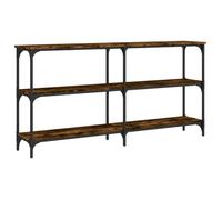 JILL'S - Console Meuble - charge 20 kg - Table console - VIDAXL - chêne fumé 150x29x75cm - Bois d'ingénierie OCT28524214