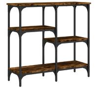 JILL'S - Console Meuble - charge 20 kg - Table console - VIDAXL - chêne fumé 80x29x75cm - Bois d'ingénierie OCT58360132