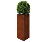 JILL'S Jardinière pour Plantess 2 pcs - BAC A FLEUR - Cache-pot de jardin - triangulaire acier résistant aux intempéries b2543295586