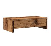 JILL'S - Moniteur Stand Support de moniteur - Supoort d'Ordinateur,TV,PC, avec tiroirs vieux - Bois - Bois d'ingénierie OCT35678904